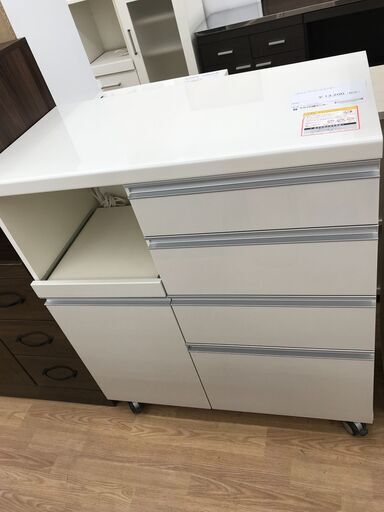 ★ジモティ割あり★ パモウナ キッチンカウンター 白 クリーニング済み KJ5050