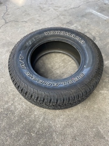 504-3)工賃込み！1本のみ！265/70R17 113T ヨコハマジオランダーA/T GO15 未使用10分山