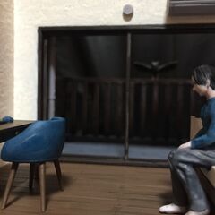 3Dプリント作品「The Man and the Horned Owl」の画像