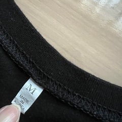 黒Tシャツ150 Mの画像