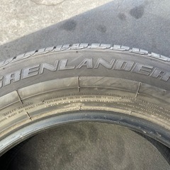 504-5)工賃込み！中古1本のみ！225/60R17 GRENLANDER COLD HO1 ！山ありの画像