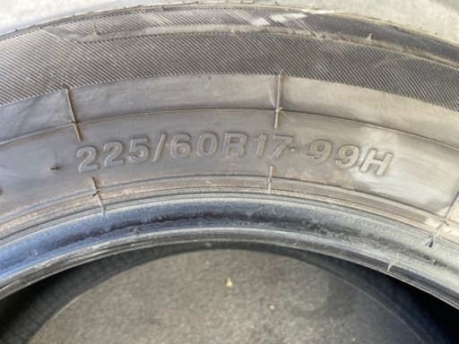 504-5)工賃込み！中古1本のみ！225/60R17 GRENLANDER COLD HO1 ！山あり