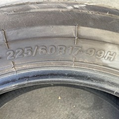 504-5)工賃込み！中古1本のみ！225/60R17 GRENLANDER COLD HO1 ！山ありの画像