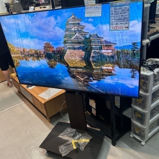 値下げしました！配達可【液晶テレビ】【ソニー】【スタンド付き】65v 2021年製★6ヶ月保証【管理番号10405】