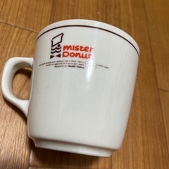 昭和レトロ　Mr. donuts マグカップ　未使用