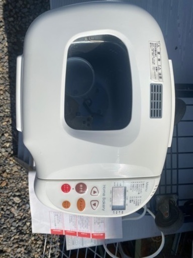ホームベーカリー卓上パン焼き機取説付き