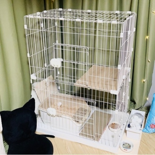 [取引中]新品　キャットケージ 猫カゴ