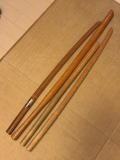 赤樫の\n木刀