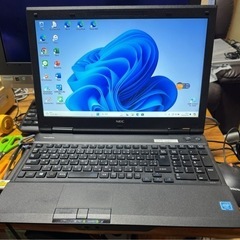 NECノートPC　 最新Windows11 (23H-2) 　新品256GB-SSD 　最新office付き 