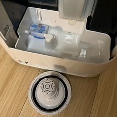 【美品】シャープ 加湿 空気清浄機 KI-JS50 プラズマクラスター 25000 ハイグレード 13畳 / 空気清浄 23畳 年モデル ホワイト KI-JS50-Wの画像