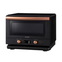 SHARP 電子レンジ　RE-TD184 ブラックの画像