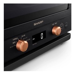 SHARP 電子レンジ　RE-TD184 ブラックの画像