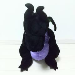 【美品 非売品】ダークネスドラゴンでかBIG ダーク ぬいぐるみの画像