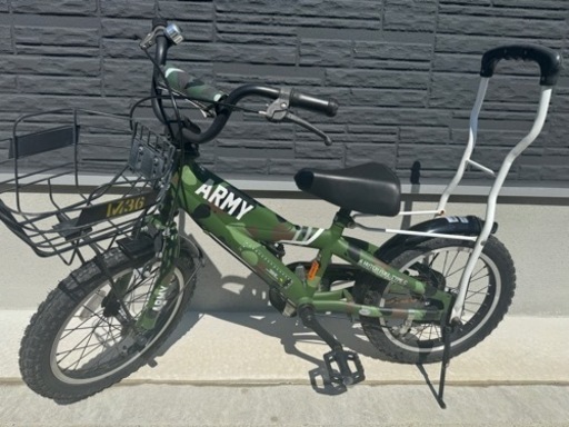 【引取限定】子供自転車　子供　自転車　迷彩　16インチ