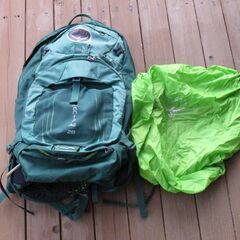 オスプレイ28LザックMANTA AG 28背面通気しやすい