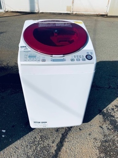 シャープ　電気洗濯乾燥機 ES-TX840-R