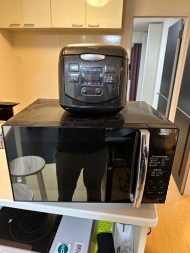 電子レンジ　炊飯器セット