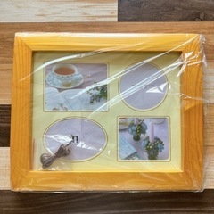 天然木のフォトフレーム額縁【未使用品】