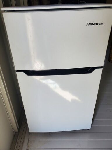 2019年　ハイセンス  冷蔵庫 HISENSE HR-B95A　冷凍庫