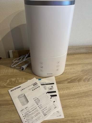 アイリスオーヤマ 上給水ハイブリッド加湿器 KHM-HU551加湿器 大容量 ハイブリッド加湿器 2023年式