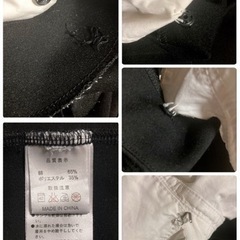 シスター風 ミニ ワンピース 白黒 モノトーン ゴスロリ 夢可愛いの画像
