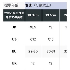 クロックス　サンダル　18.5の画像