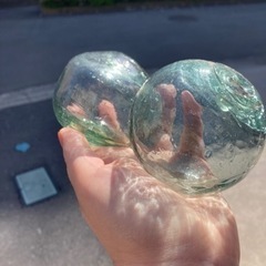 浮き玉 ガラス玉 約5〜6.5㎝❗️125個❗️可愛い小玉