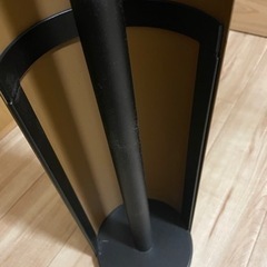 トイレットペーパー収納　ホルダー ダークブラウンの画像