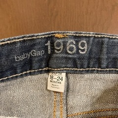 Baby GAP ジーパン　90cmの画像