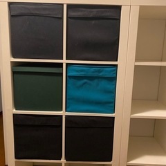 IKEA 収納　飾り棚　白　2個セットの画像