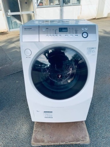 シャープ　ドラム式洗濯乾燥機　ES-V600-NR