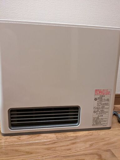 【週末限定値下げ】ノーリツ都市ガス　ファンヒーター　GFH-2405S 大阪ガス　5mガスホース＋取扱説明書付