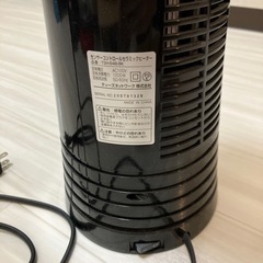 センサーコントロールセラミックヒーター　TSH-646-BK、家電 、ヒーターの画像