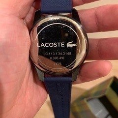 ラコステの腕時計の画像