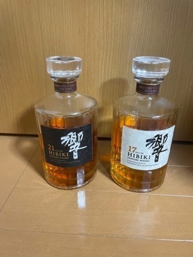 サントリーウイスキー　響21年 響17年半端ボトル