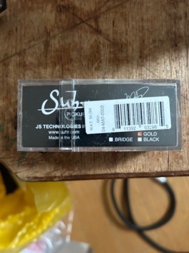 弦楽器、ギター Suhr M.A.T -Mateus Asato T Pickups- Neck (gold)