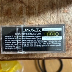 Suhr M.A.T -Mateus Asato T Pickups- Neck (gold) の画像