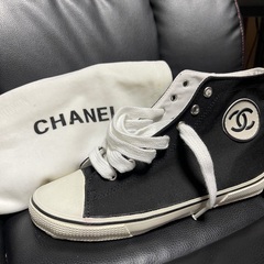 CHANEL ハイカット　美品　専用袋付き