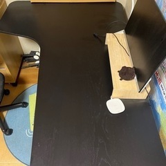 IKEA ベカント　コーナーデスク　昇降式
