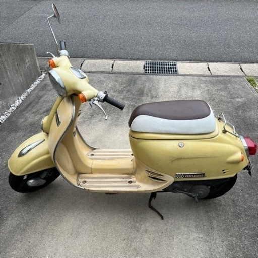 レトロでお洒落な原付　ホンダ　ジョルノ