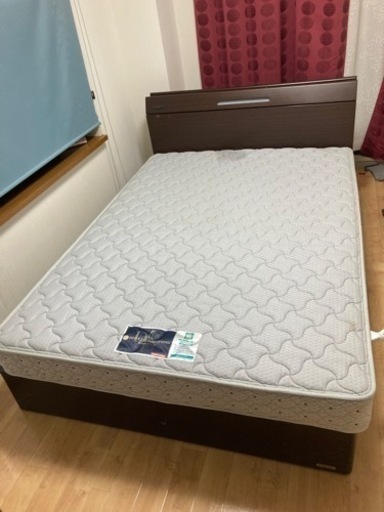 【5/31まで】フランスベッド ダブルベッド