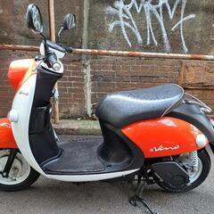 ヤマハ　Eビーノ　SY11J　出川哲朗の充電させてもらえませんかのバイク　実働車両の画像