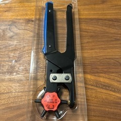 ベルト　革　布　厚紙　書類等の穴あけパンチ！の画像