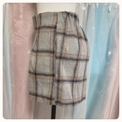 ꒰misty woman꒱未使用タータンチェック ハイウエスト ショートパンツの画像
