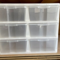 
押入れ収納ケース２個セットの画像