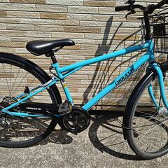 中古自転車 6段変速 27インチ LEDオートライト 軽整備済み...