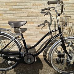 中古自転車 変速無し 24インチ LEDオートライト 軽整備済み...