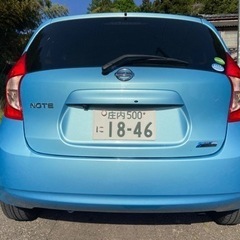 車検が長い　日産ノート　の画像