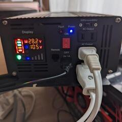 インバータ2000w 24V AC105V 純正弦波