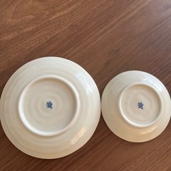 中皿と小皿 5枚セット 桜の画像